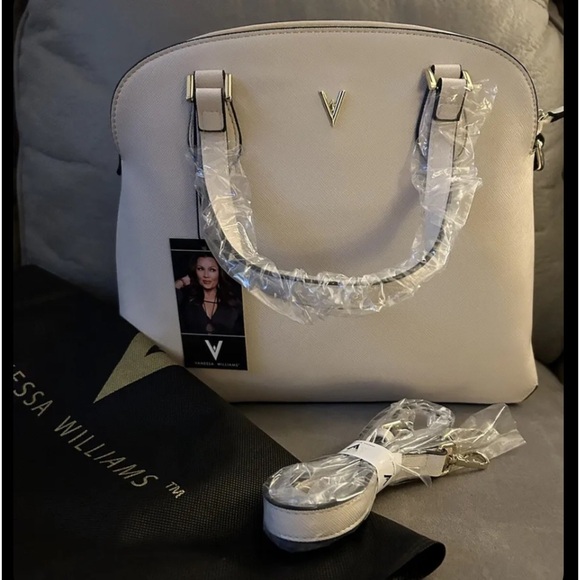 New Vanessa Williams Lush Round Satchel Handbag Retail $149 PURSE-SALE 99 p4 - Picture 1 of 3